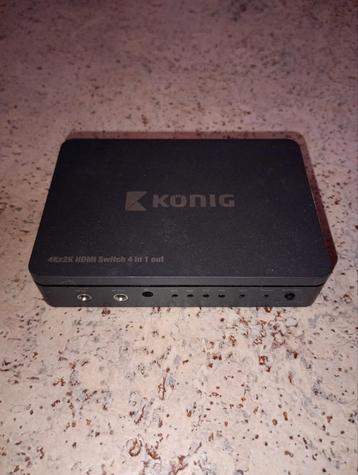 König hdmi switch beschikbaar voor biedingen
