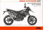 KTM 690 LC4 Supermoto / Prestige manuel (5552z), Verzenden, Overige merken