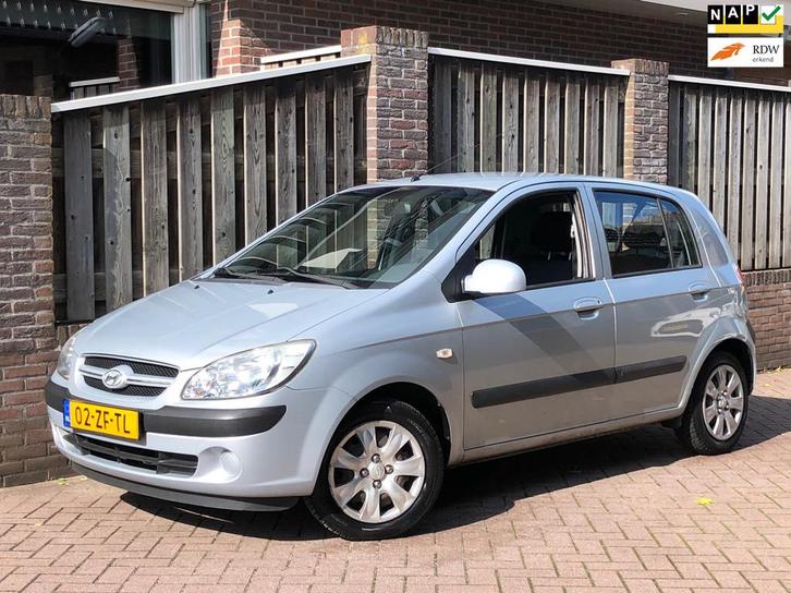 Hyundai Getz 1.1i Active Young 5-deurs, elec.ramen, APK 01-2, Auto's, Hyundai, Bedrijf, Te koop, Getz, ABS, Airbags, Centrale vergrendeling