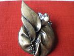 broche, Sieraden, Tassen en Uiterlijk, Broches, Verzenden, Zo goed als nieuw, 4 tot 7 cm, Koper