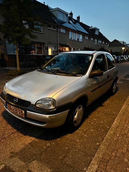 Opel Corsa 1.0 I 3D 1997 Grijs, Auto's, Opel, Bedrijf, Corsa, Benzine, Euro 2, Coupé, Handgeschakeld, Geïmporteerd, Zilver of Grijs