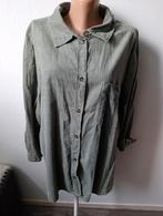 Groene corduroy blouse - Maat XL, H&M, Maat 46/48 (XL) of groter, Ophalen of Verzenden, Zo goed als nieuw