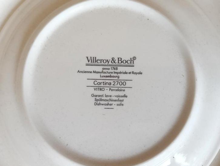 Villeroy & Boch grote Cortina 2700 borden 38 stuks, Huis en Inrichting, Keuken | Servies, Gebruikt, Bord(en), Overige stijlen