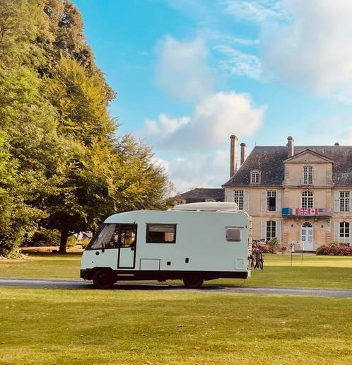 Camper fiat ducato dethleffs  (intergraal) 4 persoons, Caravans en Kamperen, Campers, Particulier, tot en met 4, Half-integraal