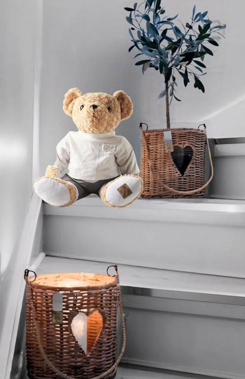2 Rivièra maison heart lantern inclusief cilinder glass, Huis en Inrichting, Woonaccessoires | Overige, Ophalen