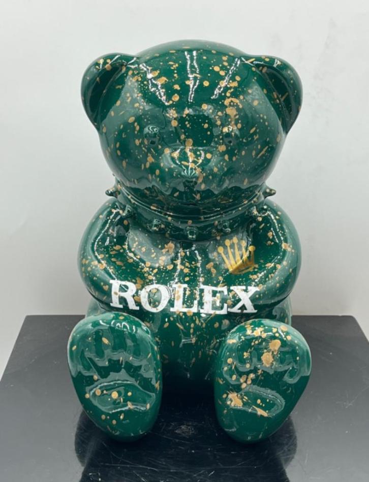 Rolex beer - Naor - Bear Rolex NIEUW, Antiek en Kunst, Kunst | Designobjecten, Ophalen of Verzenden