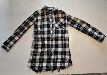 Stoere flanel maat 158-164 