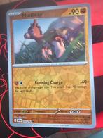 Pokémon kaart - Destined Rivals - Mudbray 107/182 reverse, Ophalen of Verzenden, Nieuw, Losse kaart, Foil