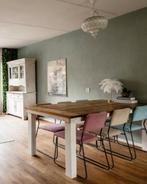 eetkamerstoelen Zuiver set van 6, Huis en Inrichting, Stoelen, Ophalen, Gebruikt, Overige kleuren, Vier