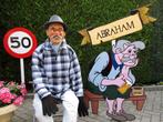 50 verjaardag feest set 3 deel Abraham klusser, verrassing., Ophalen, Nieuw, Abraham of Sarah