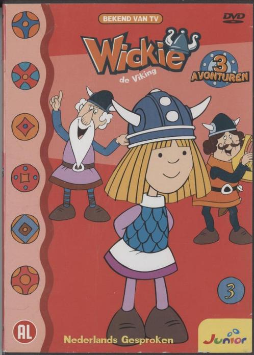 30) Wickie 3: Wickie en de 19 wolven, Cd's en Dvd's, Dvd's | Tekenfilms en Animatie, Gebruikt, Amerikaans, Tekenfilm, Alle leeftijden