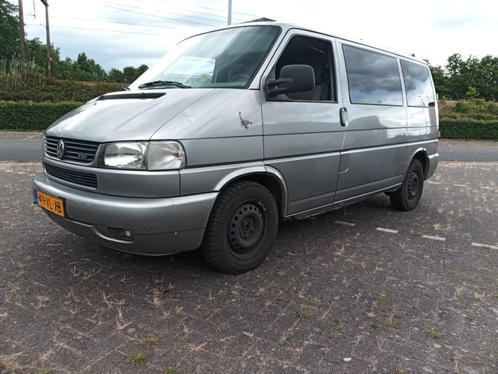 Volkswagen Transporter Dubbele cabine 2.5 TDI Bj 2000, Auto's, Bestelauto's, Particulier, Airbags, Bluetooth, Centrale vergrendeling