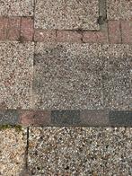 Gratis Grind tegels terras stenen Minimaal 20m2, Ophalen, Gebruikt, Beton, Terrastegels
