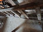 Oude houten ladder, Doe-het-zelf en Verbouw, Ladders en Trappen, Ophalen, Gebruikt, 4 meter of meer