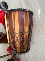 Dubbelzijdig bespeelbare Sjamanendrum / Dholak, Muziek en Instrumenten, Percussie, Ophalen, Nieuw, Trommel