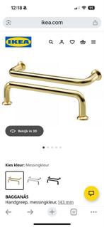 Ikea Handgreep - 7 Stuks, Doe-het-zelf en Verbouw, Ophalen, Gebruikt, Koper of Messing, Overige typen