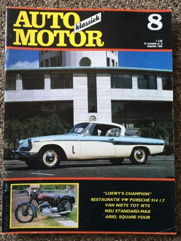 AMK: Porsche 914, NSU Standard Max, Triumph TR3A, Studebaker beschikbaar voor biedingen