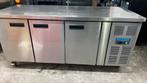 Polar RVS 3 deurs Koelwerkbank op wielen 3 jr oud, Ophalen, Koelen en Vriezen
