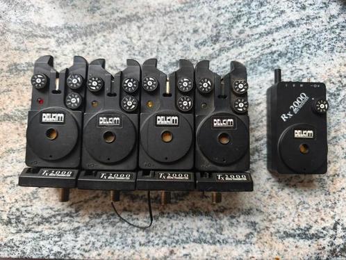 4x Delkim std met TX2000 en RX2000 receiver goede staat!, Watersport en Boten, Hengelsport | Karpervissen, Zo goed als nieuw, Overige typen