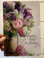 Happy birthday posters metaal, Ophalen of Verzenden, Nieuw, A1 t/m A3, Film en Tv