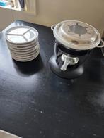 Chocolade fondue set, Ophalen, Zo goed als nieuw, Overige stijlen, Bord(en)