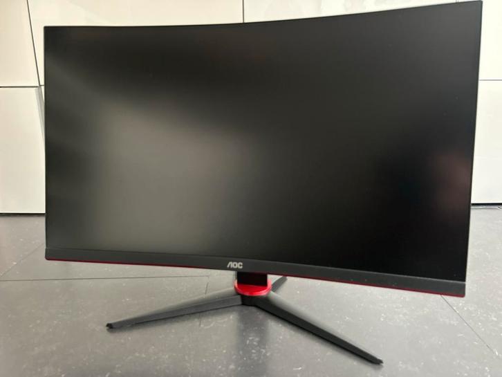 AOC Gaming Monitor C27G2ZE BK - 27 inch Curved, Computers en Software, Monitoren, Zo goed als nieuw, 201 Hz of meer, DisplayPort