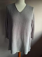 Grijs/zilveren stretch trui van Gerry Weber, maat M/L, Maat 38/40 (M), Ophalen of Verzenden, Zo goed als nieuw, Grijs