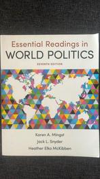Essential Readings in World Politics 7th edition, Ophalen of Verzenden, Zo goed als nieuw, WO