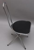 Vintage Ikea ISAK jaren 80 design stoel. Niels Gammelgaard, Huis en Inrichting, Stoelen, Ophalen of Verzenden, Gebruikt, Zwart