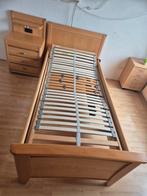 Elektrisch verstelbaar bed 90x200 + nachtkastje, Huis en Inrichting, Ophalen, 90 cm, Eenpersoons, 200 cm
