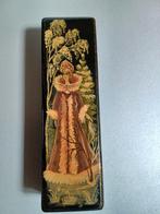 Russische lakdoos., Antiek en Kunst, Ophalen of Verzenden