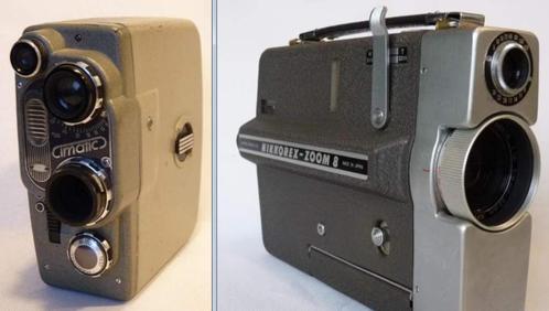 2x 8mm filmcamera's: Zimmermann Cimatic ,Nikon Nikkorex-zoom, Verzamelen, Fotografica en Filmapparatuur, Filmcamera, 1940 tot 1960