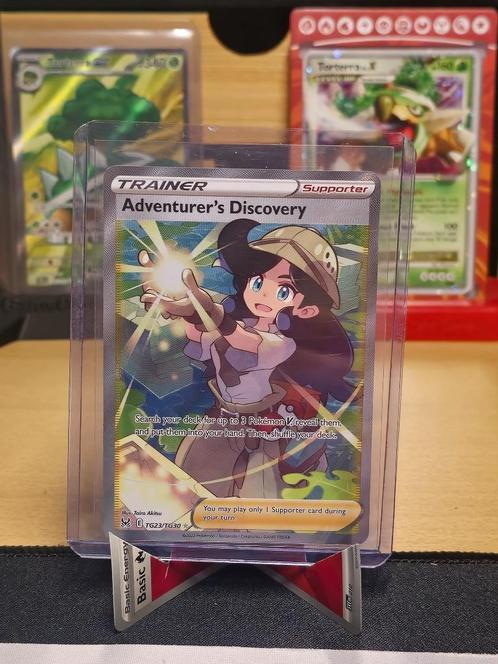 Adventurer's Discovery | LOR TG23 | NM | 1x, Hobby en Vrije tijd, Verzamelkaartspellen | Pokémon, Zo goed als nieuw, Losse kaart