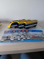 Lego trein 60197 met rails + uitbreidingsset en handleiding, Ophalen, Zo goed als nieuw, Complete set, Lego