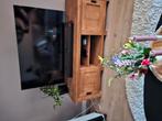 Teak houten tv meubel, Ophalen, Gebruikt, 25 tot 50 cm, Minder dan 100 cm