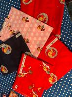 Katoenen EFTELING stofjes pakket 5 stuks, Hobby en Vrije tijd, 120 cm of meer, Ophalen of Verzenden, Zo goed als nieuw, Katoen