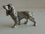 Miniatuur zilver DT35 hond zilveren miniaturen, Zilver, Verzenden