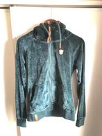 Hoodie vest Naketano donkergroen maat M, Kleding | Dames, Ophalen of Verzenden, Zo goed als nieuw, Groen