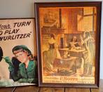 posters wurlizer en hoppe, Ophalen, Gebruikt, Reclamebord