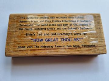 Elvis Presley/Colonel Parker collectors item Vloerdeel fotos beschikbaar voor biedingen