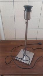 Lampvoet zilver, Huis en Inrichting, Lampen | Tafellampen, Ophalen, Minder dan 50 cm