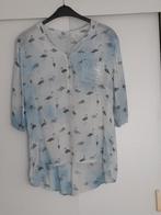 Leuke dames flamingoblouse, Ophalen of Verzenden, Gedragen, Maat 38/40 (M)