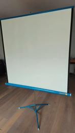 Projectiescherm Da-Lite 125x125 cm, Ophalen, Handmatig, Gebruikt