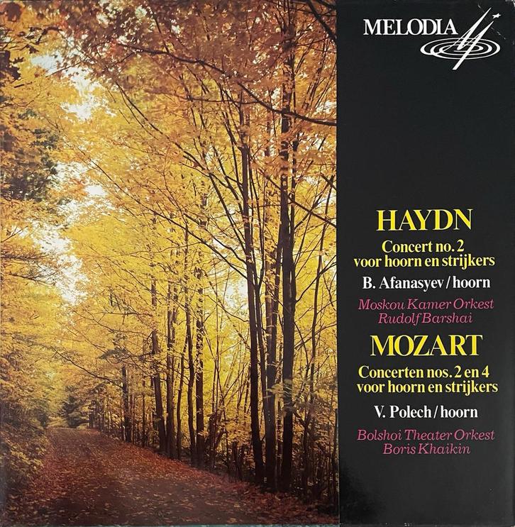 Haydn & Mozart - Concerten voor Hoorn en Strijkers, Cd's en Dvd's, Vinyl | Klassiek, Zo goed als nieuw, Classicisme, Orkest of Ballet