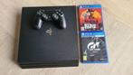 PlayStation 4 Pro 1TB + 1 controller + 2 spellen, Spelcomputers en Games, Spelcomputers | Sony PlayStation 4, Ophalen, Gebruikt
