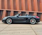 Porsche Boxster 981 2.7 265PK Handbak Navi DealerOh. 1e Eig., Achterwielaandrijving, Cabriolet, Zwart, Bedrijf