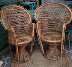 Vintage/Rotan /Pauwenstoel/Peacockchair, Antiek en Kunst, Ophalen of Verzenden