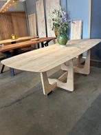 Boomstamtafels, Boomstambladen, Eiken, Maatwerk, Eettafel, Eikenhout, 100 tot 150 cm, Vijf personen of meer, Overige vormen