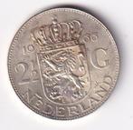 2 1/2 Gulden 1966 Zeer Fraai met Patina, Postzegels en Munten, Munten | Nederland, Koningin Juliana, Verzenden, Zilver, Losse munt