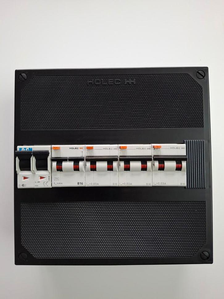 Holec Groepenkast/Uitbreidingskast/meterkast., Doe-het-zelf en Verbouw, Elektra en Kabels, Gebruikt, Overige typen, Ophalen